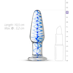 Gildo - Glass Buttplug No. 23 - 10,5 cm