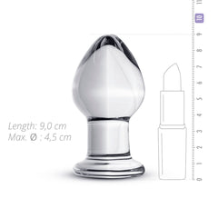 Gildo - Glass Buttplug No. 26 - 9 cm