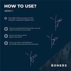 Boners Cock Strap - S/M