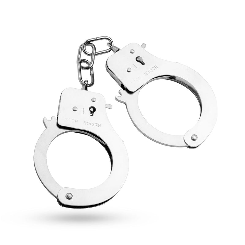 Easytoys Fetish - Metal Cuffs - Silver
