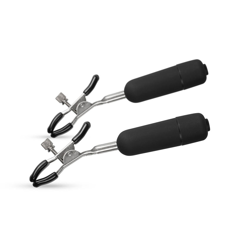 Easytoys Fetish - Nipple Clamps With Vibrating Bullets