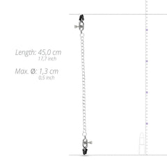Easytoys Fetish - Big Nipple Clamps With Chain