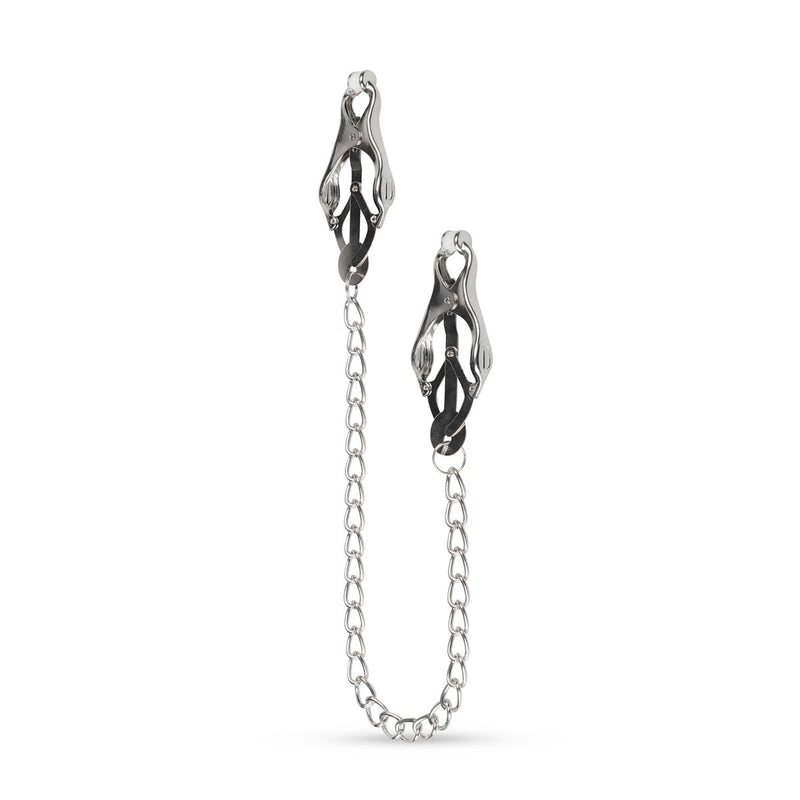 Easytoys Fetish - Japanese Clover Clamps With Chain