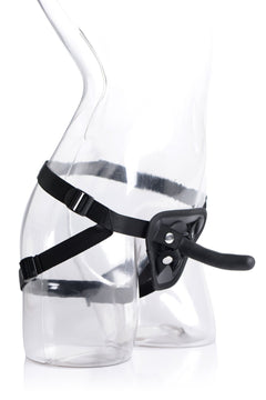 Master Series - Pegged Pegging Dildo with Harness