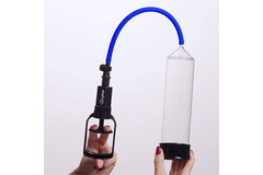 Finger Grip Penis Pump - Clear