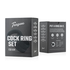 Teazers Silicone Cockring Set