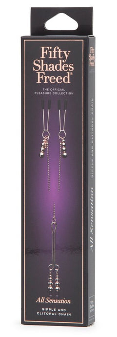 FIFTY SHADES FREED – All Sensation Chain Clamps – Adjustable