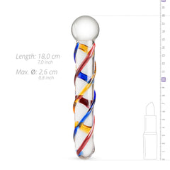 Gildo - Glass Dildo No. 10 - 18 cm