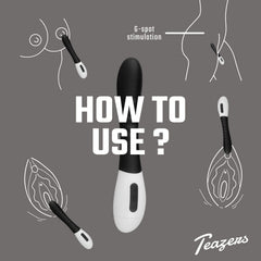 Teazers G-spot Vibrator - Zwart