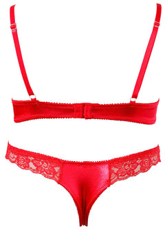 Bra Set Red