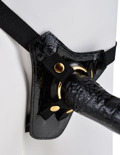 Gold Designer Strap-On