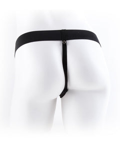7" Hollow Strap-On With Balls