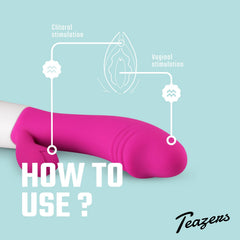 Teazers – Realistic Rabbit Vibrator – Pink