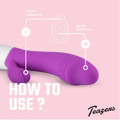 Teazers – Tarzanbocht Vibrator – Purple