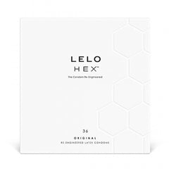 LELO HEX Condoms Original - 36 Condoms