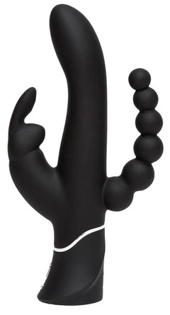 Happy Rabbit – Triple Curve Rabbit Vibrator – Black