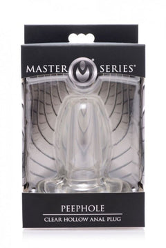 Peephole - Clear Hollow Anal Plug