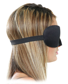 Satin Love Mask Deluxe - Black