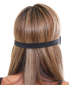 Satin Love Mask Deluxe - Black