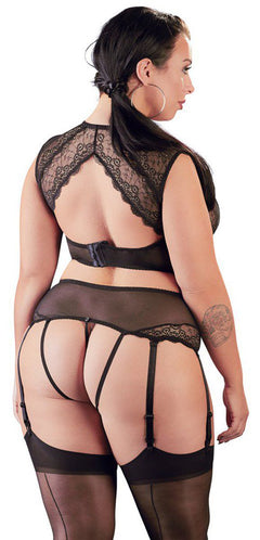 Lace Suspender Set