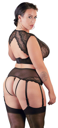 Lace Suspender Set