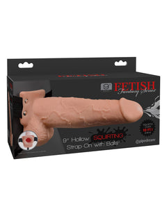 Hollow Squirting Strap-On 22 cm