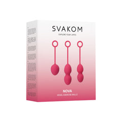 SVAKOM - Nova Love Balls Trainings Set - Pink