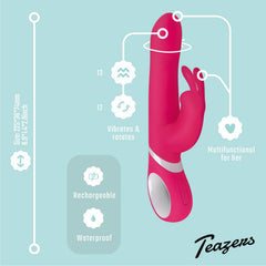 Teazers – Rabbit Vibrator – Pink