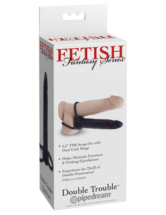 Double Trouble Strap-On Dildo