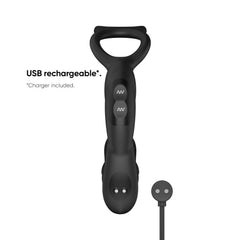 Simul8 Prostate Vibrator With Cock and Ball Ring
