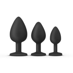Teazers – Butt Plug Set – Black