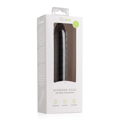 Screwed Plug Anal Vibrator - Large 15,5 cm