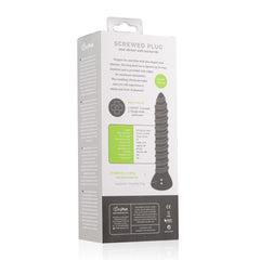 Screwed Plug Anal Vibrator - Large 15,5 cm