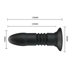 Magic Jingers Vibrating/Thrusting Butt Plug