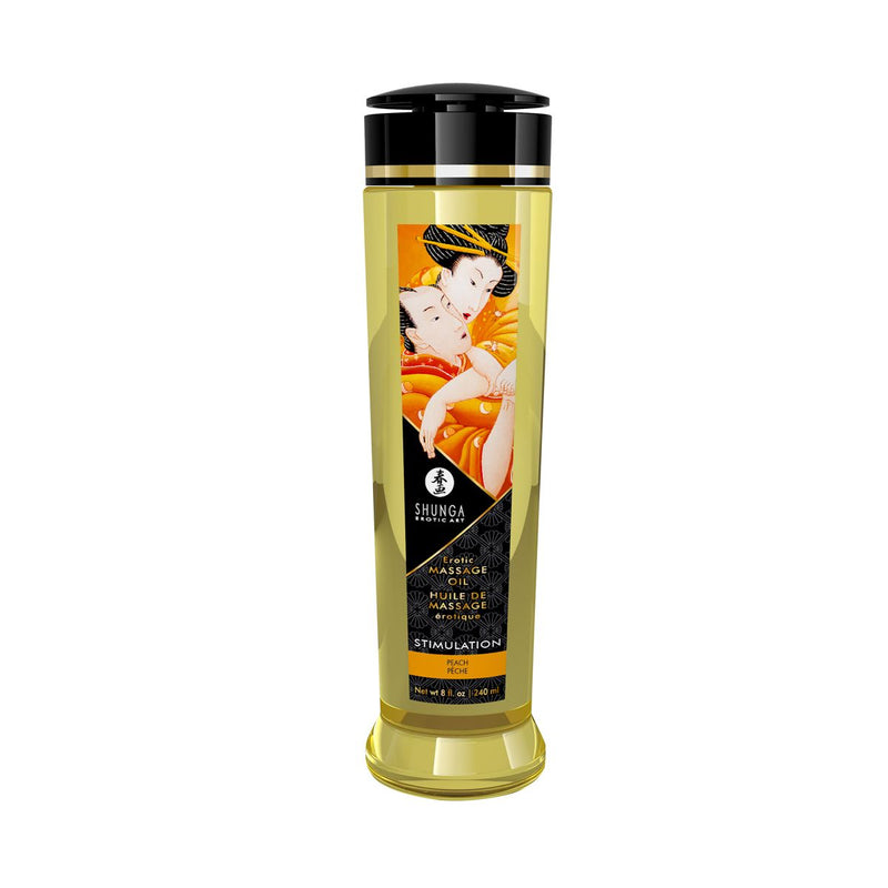 Shunga - Stimulation/Peach Massage Oil - 240 ml