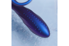 Hueman - Black Hole Anal Vibrator With Cockring
