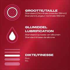 Durex Thin Feel Condoms - 12 units