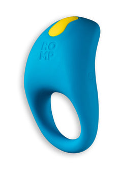ROMP – Juke Vibrating Cock Ring – Blue