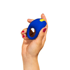 ROMP – Juke Vibrating Cock Ring – Blue