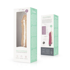Jelly Supreme - Realistic Vibrator Beige - 24 cm