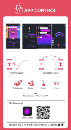Magic Motion - Vini App-Controlled Vibrating Egg - Pink/White