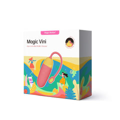 Magic Motion - Vini App-Controlled Vibrating Egg - Coral/Yellow
