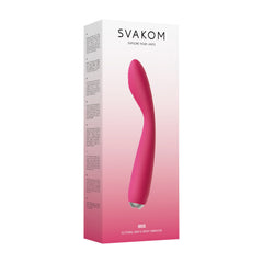 SVAKOM - Iris G-Spot And Clitoris Vibrator - Plum Red