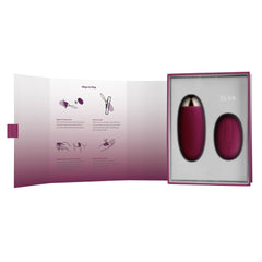 SVAKOM - Elva Vibrating Egg with Remote Control - Violet