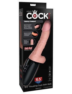King Cock Plus Thrusting And Heating Vibrator