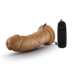 Dr. Skin - Dr. Joe Vibrator With Suction Cup 8'' - Mocha