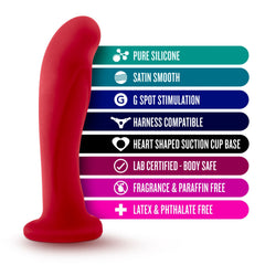 Temptasia - Jezebel Dildo - Crimson
