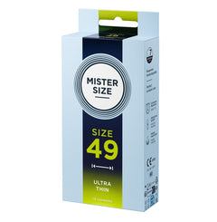 MISTER.SIZE - S Ultra Thin Condoms - 10 Pieces
