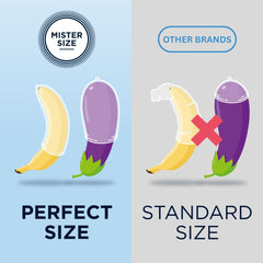 MISTER.SIZE - M Ultra Thin Condoms - 10 Pieces