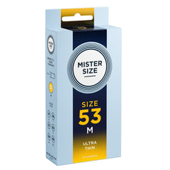 MISTER.SIZE - M Ultra Thin Condoms - 10 Pieces